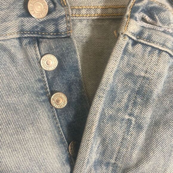 ✨Levi's® Premium 501® ORIGINAL FIT HIGH RISE WOMEN'S SZ 29 SHORTS✨ - Picture 15 of 15